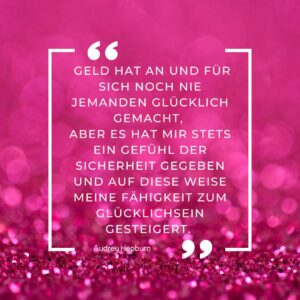 Geld glücklich_Audrey Hepburn